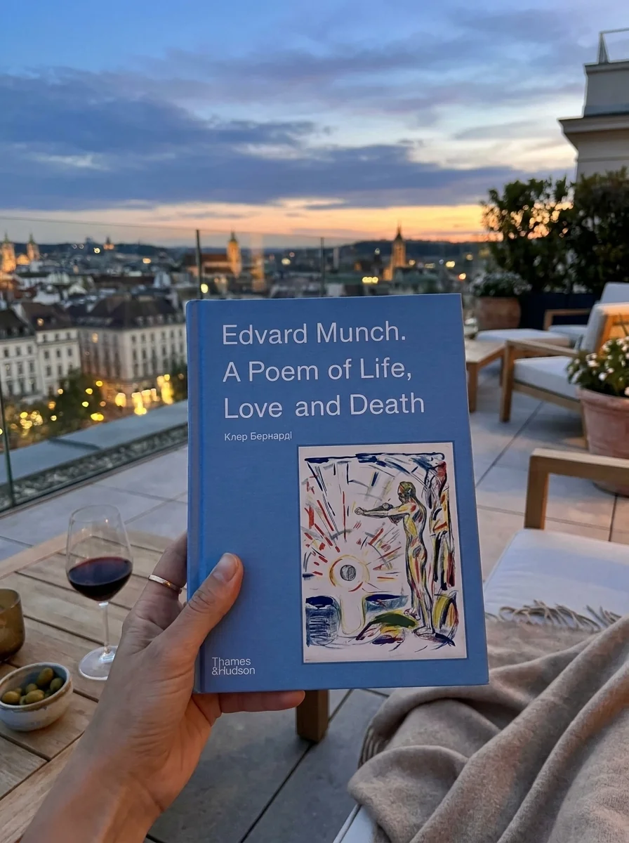 Edvard Munch — Клер Бернарді, обкладинка