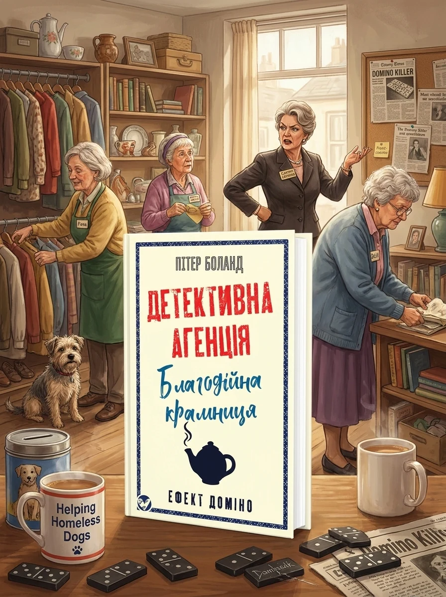 Ефект доміно. Детективна агенція «Благодійна крамниця». Книга 1 — фото 2