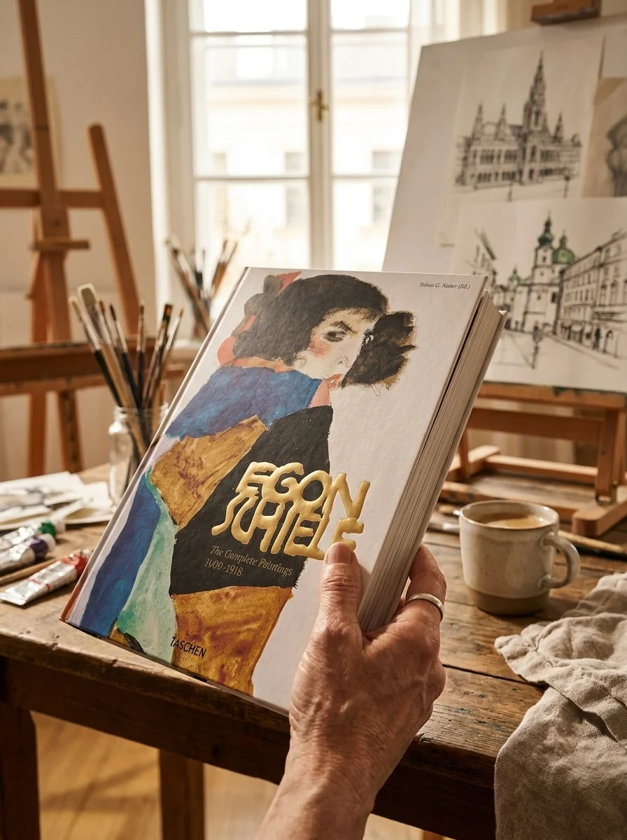 Egon Schiele. The Complete Paintings 1909–1918 — Тобіас Г. Наттер, обкладинка