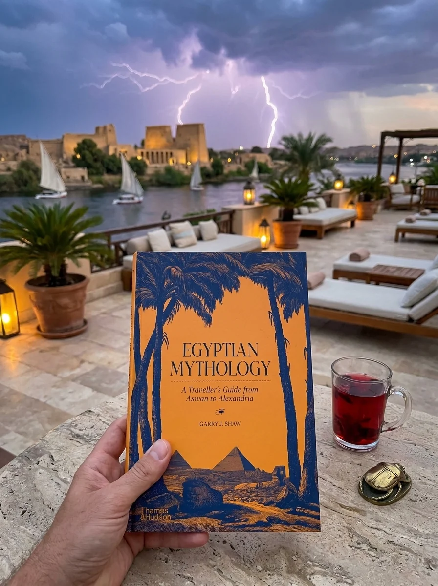 Egyptian Mythology. A Traveller's Guide from Aswan to Alexandria — Гаррі Дж. Шоу, обкладинка