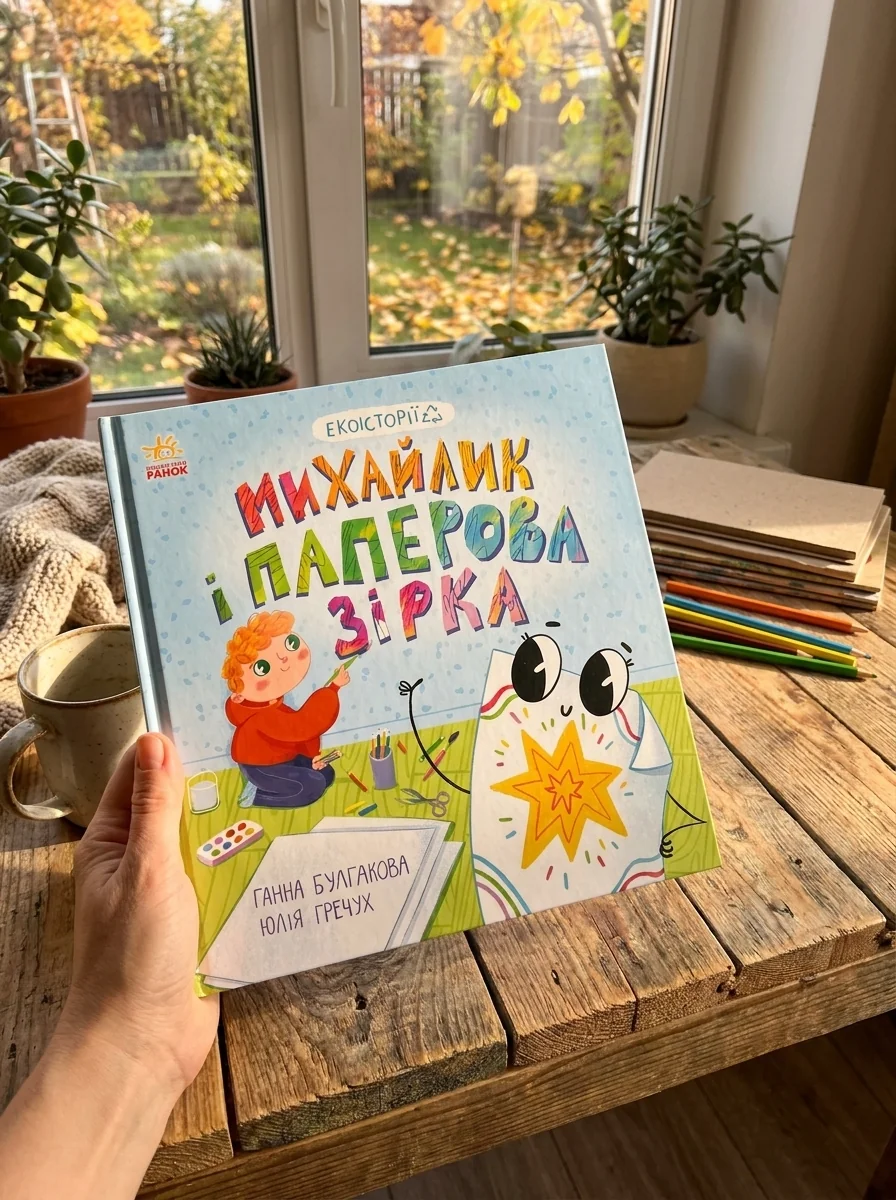 Михайлик і паперова зірка. Екоісторії — Дитяча проза