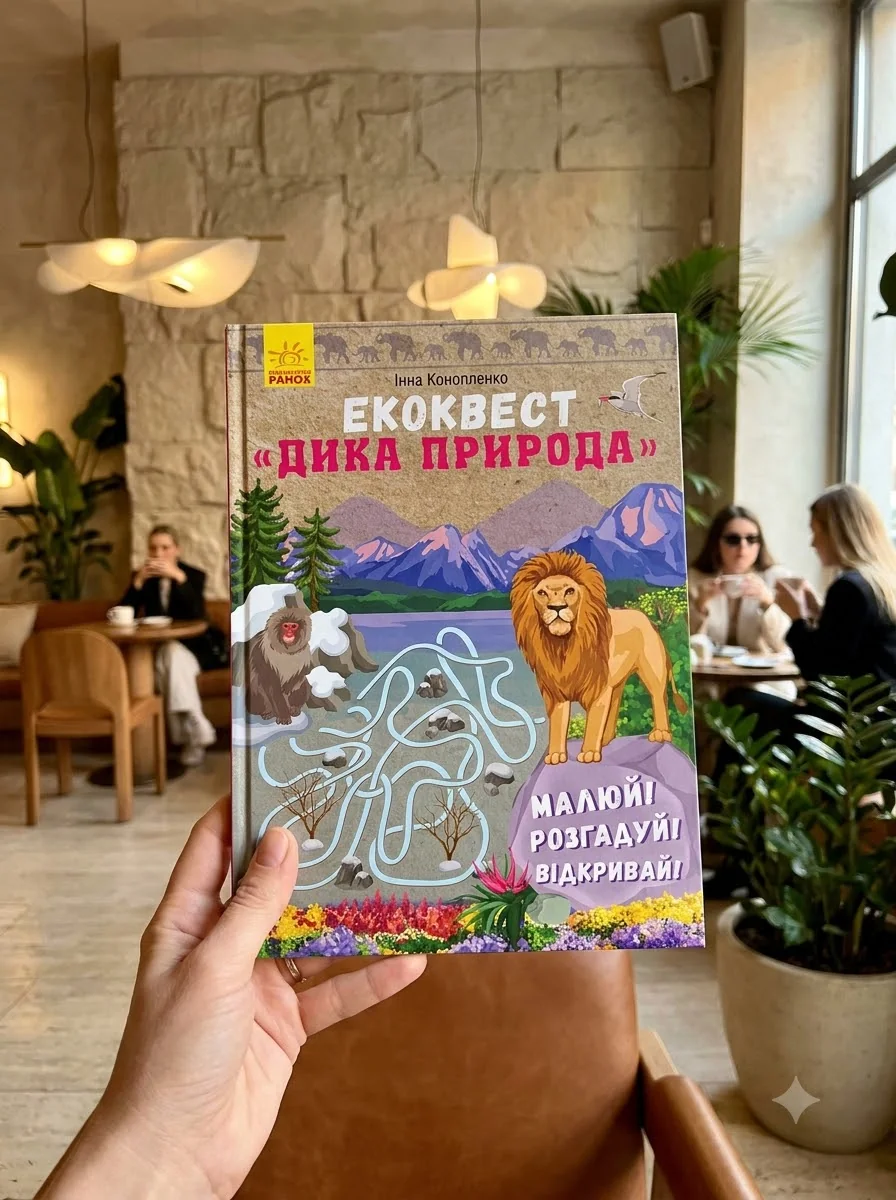 Екоквест. Дика природа — Розвивальні книги