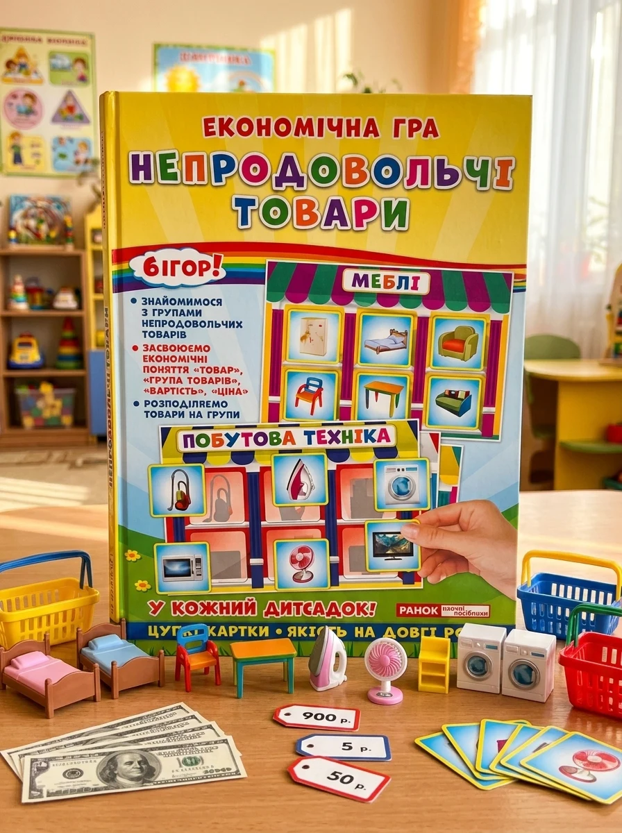 Економічна гра. Вивчаємо непродовольчі товари — Дитяча література