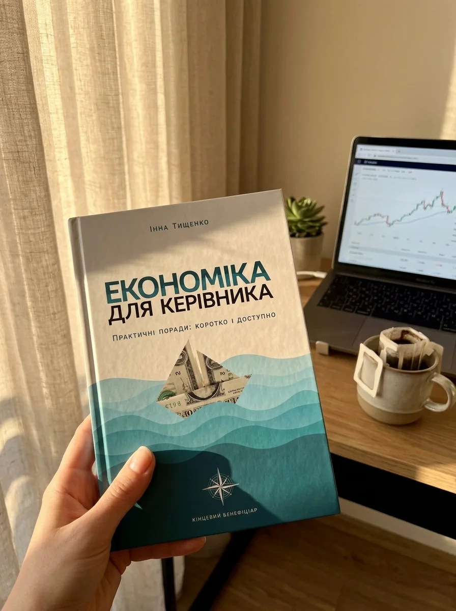 Економіка для керівника. Практичні поради: коротко і доступно — Інна Тищенко, обкладинка