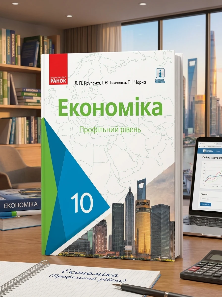 Економіка. Підручник. 10 клас. Профільний рівень