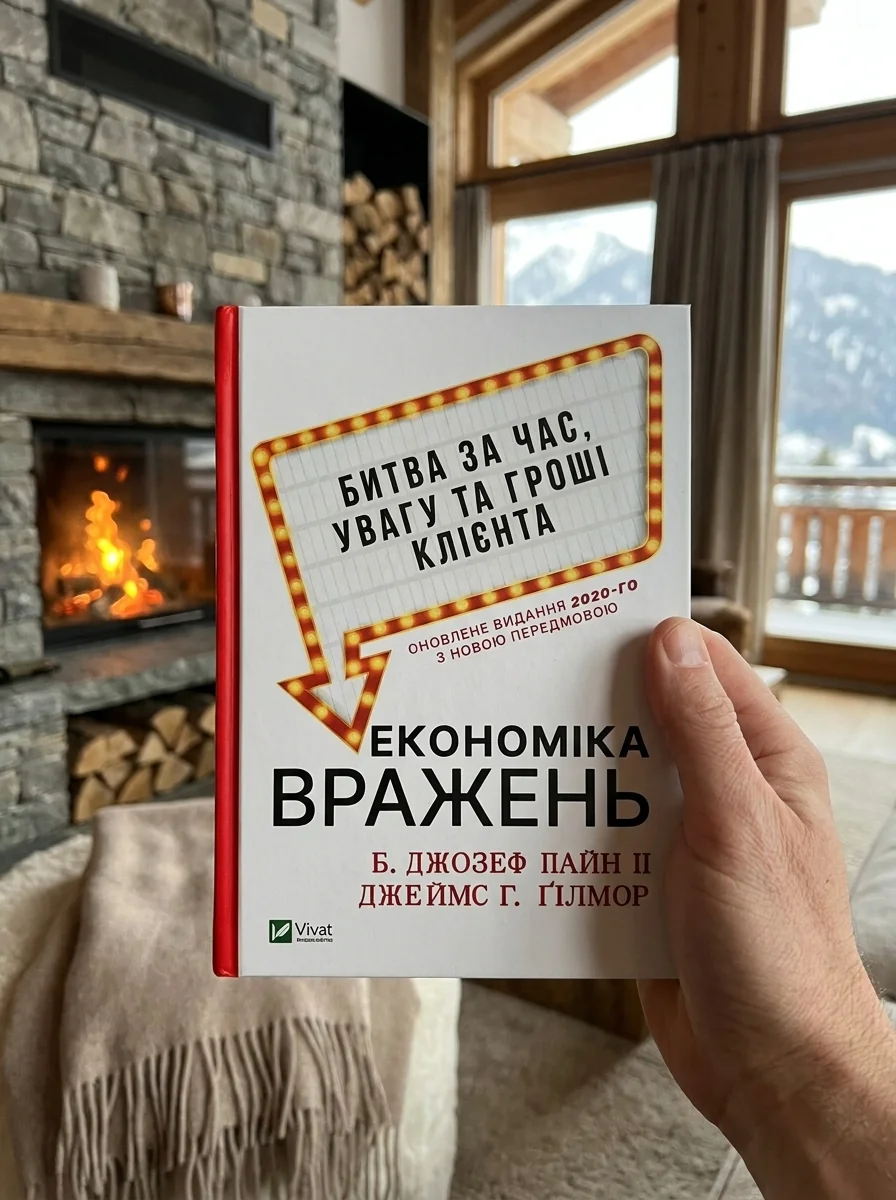 Економіка вражень: битва за час, увагу та гроші клієнта — Пайн Джожеф Б., обкладинка