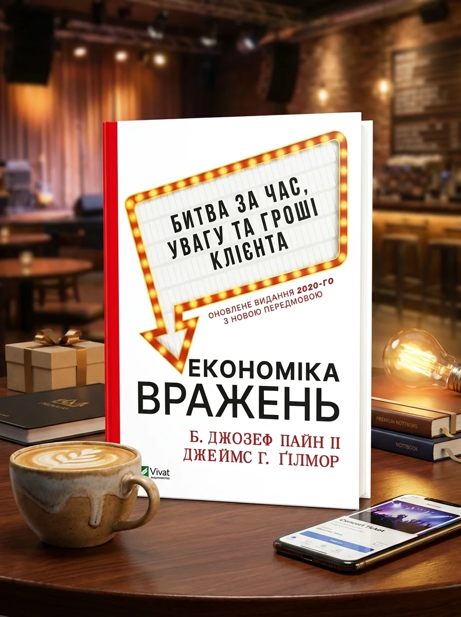 Економіка вражень: битва за час, увагу та гроші клієнта — Бізнес. Економіка. Право