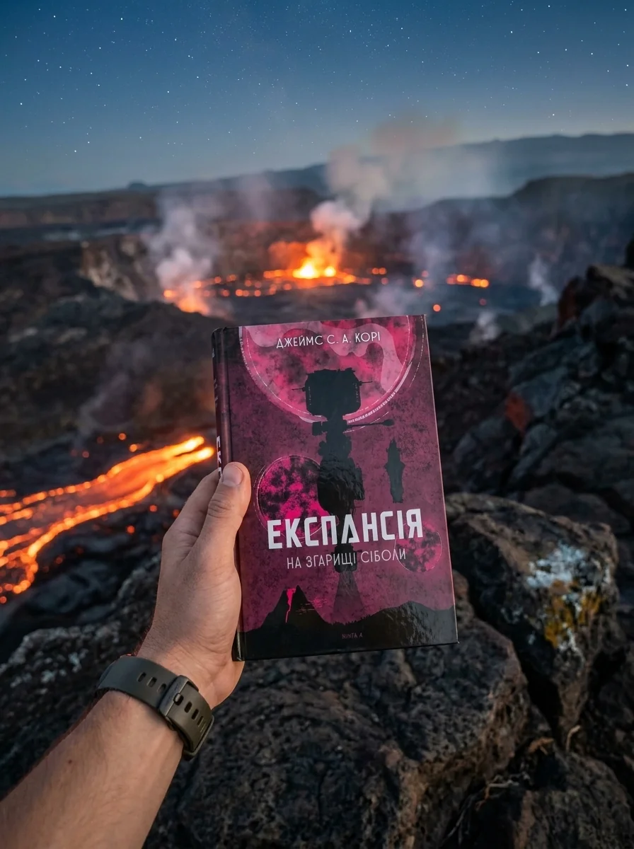 Експансія Книга 4 На згарищі Сіболи — Джеймс С. А. Корі, обкладинка