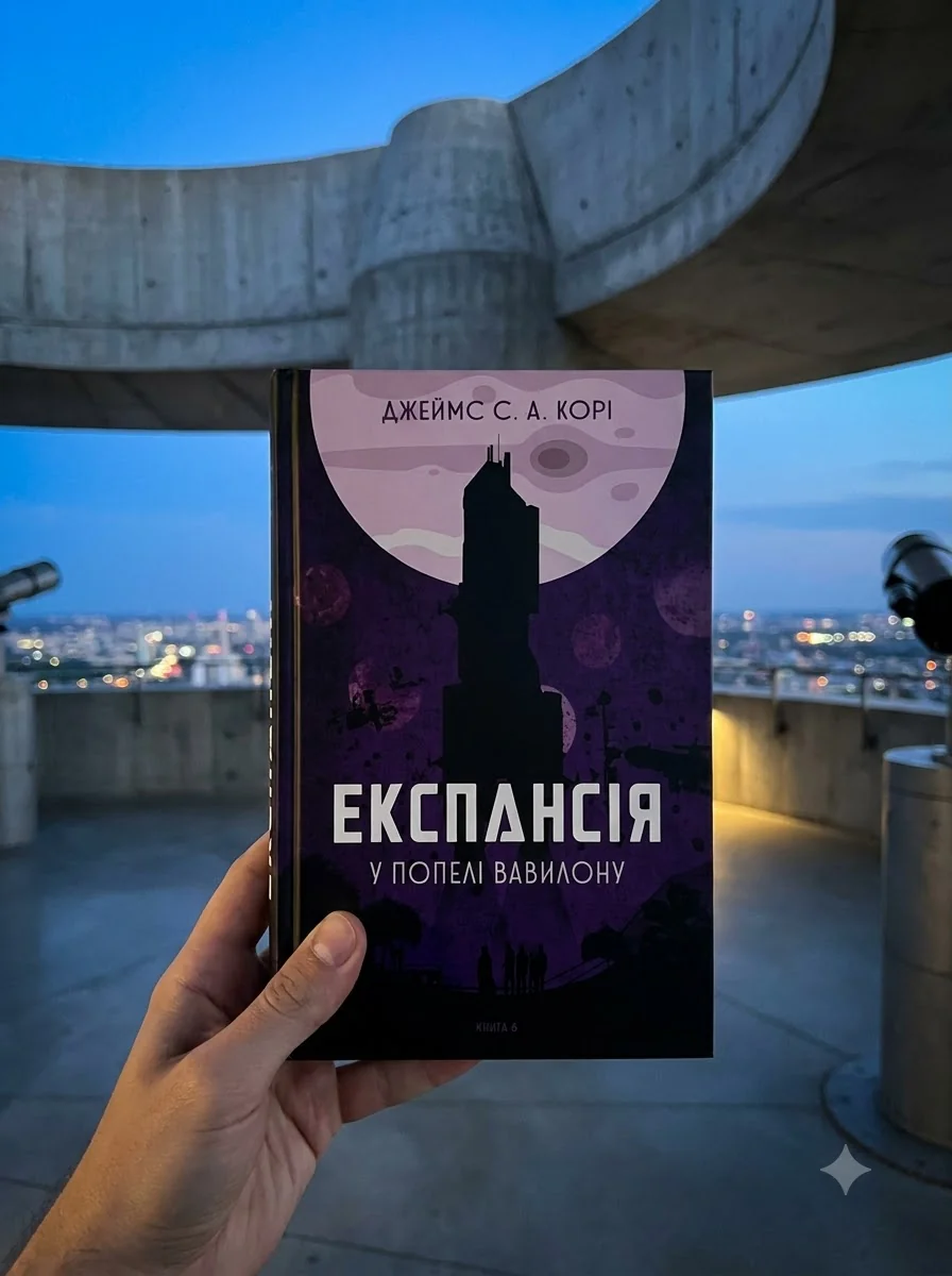 Експансія. Книга 6. У попелі Вавилону — Джеймс С. А. Корі, обкладинка