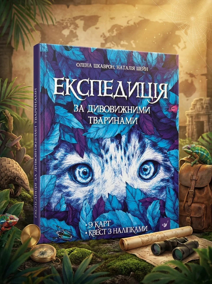 Експедиція за дивовижними тваринами. Відкривай