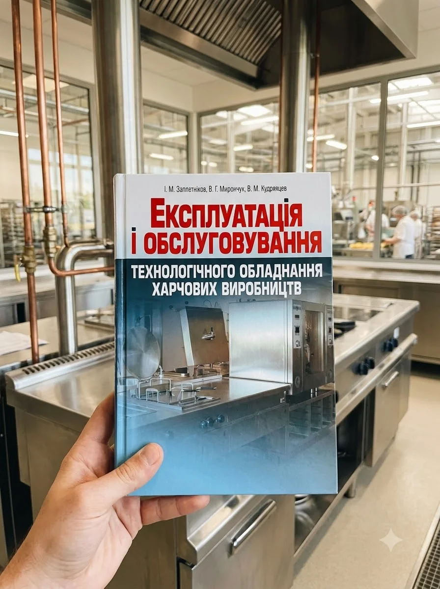 Експлуатація і обслуговування технологічного обладнання харчових виробництв. — Книги
