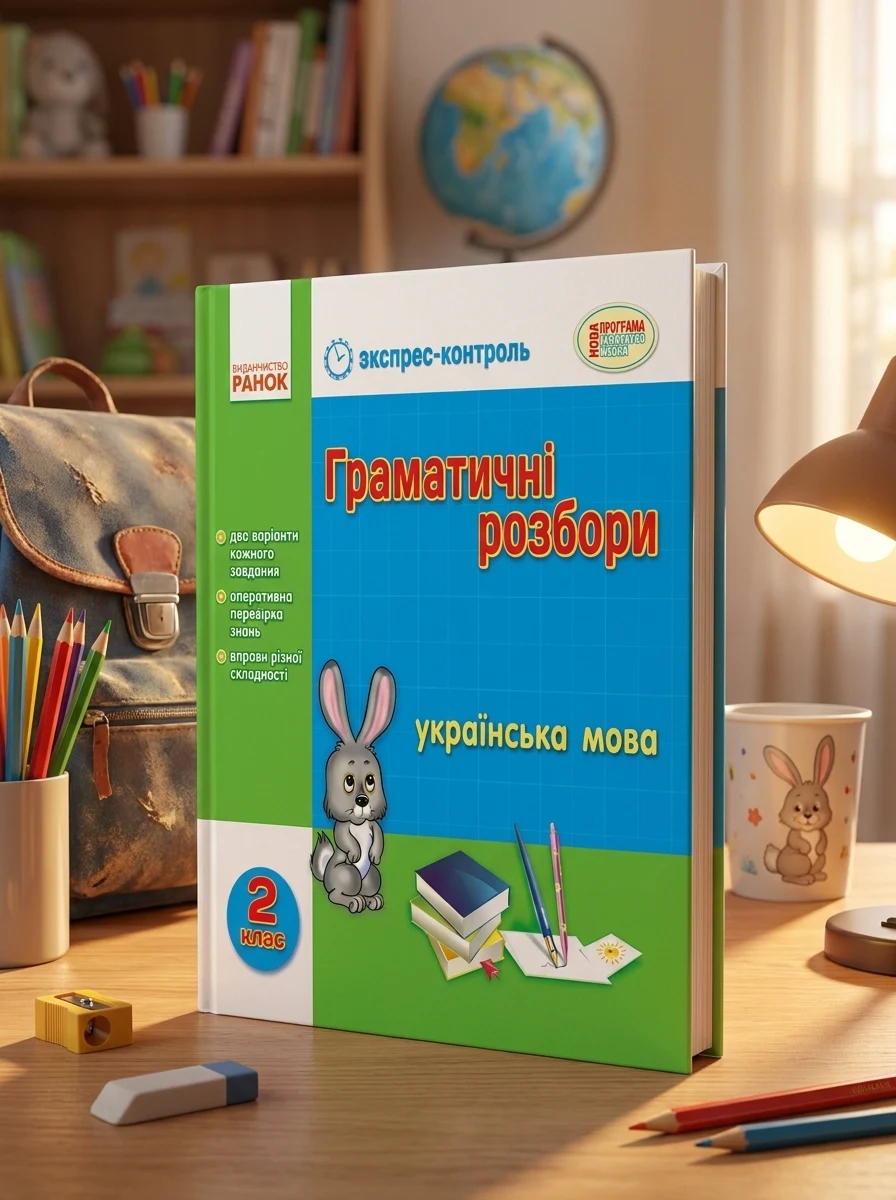 Експрес-контроль. Граматичні розбори. Українська мова. 2 клас — Вивчення мов