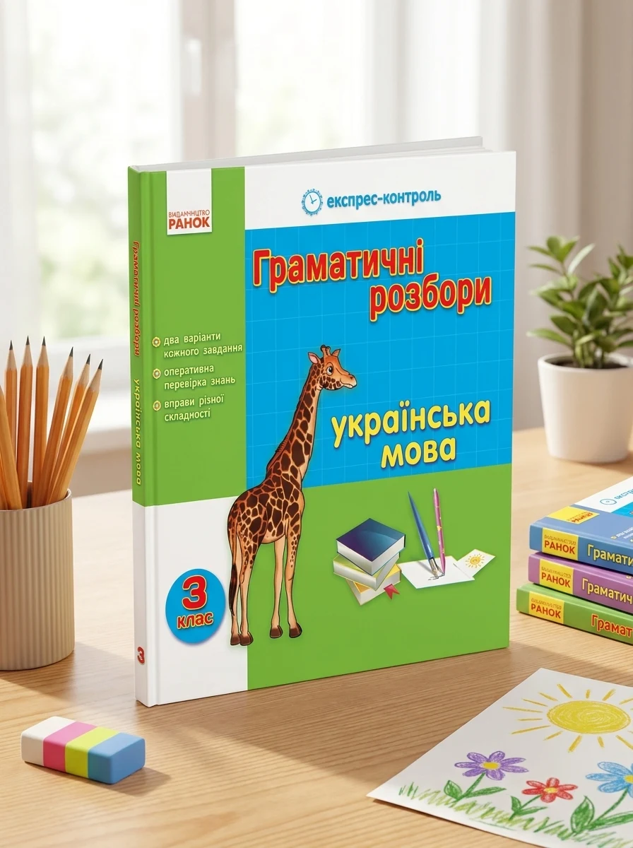 Експрес-контроль. Граматичні розбори. Українська мова. 3 клас — Вивчення мов