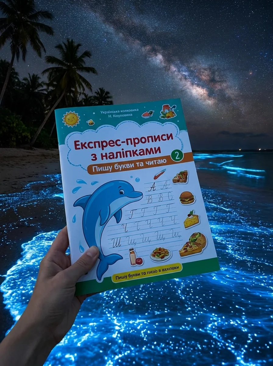 Експрес-прописи з наліпками. Пишу букви та читаю — фото 2