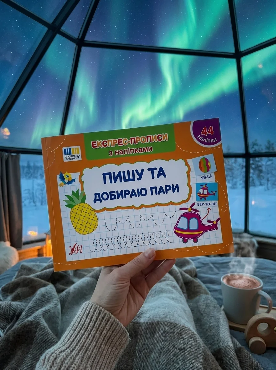 Експрес-прописи з наліпками. Пишу та добираю пари — фото 2