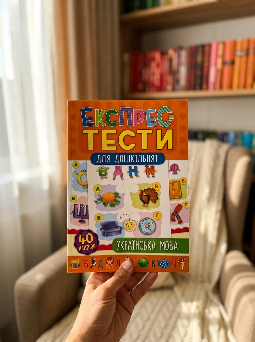 Експрес-тести для дошкільнят. Українська мова — Підготовка до школи