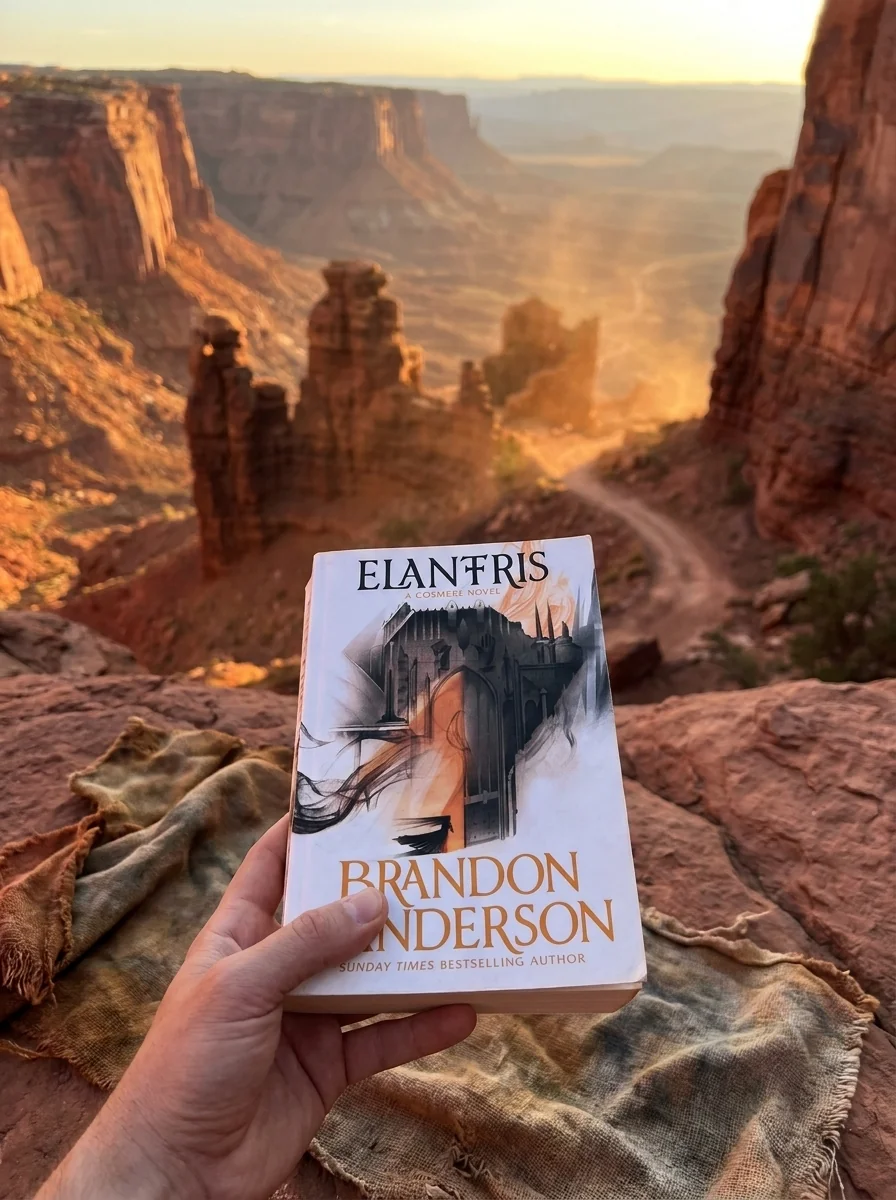 Elantris. A Cosmere Novel — Брендон Сандерсон, обкладинка