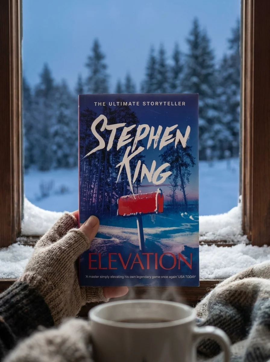 Elevation — Стівен Кінг, обкладинка