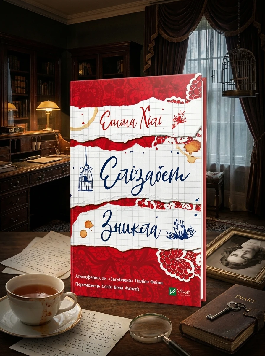 Елізабет зникла — Емма Хілі, обкладинка