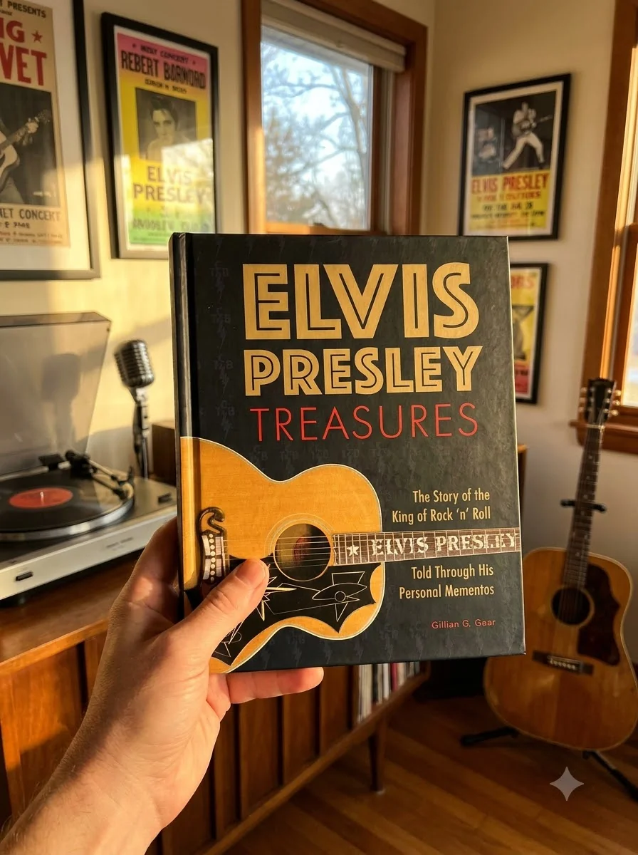 Elvis Presley Treasures. The Story of the King of Rock 'n' Roll Told Through His Personal Momentos — Джилліан Г. Гаар, обкладинка