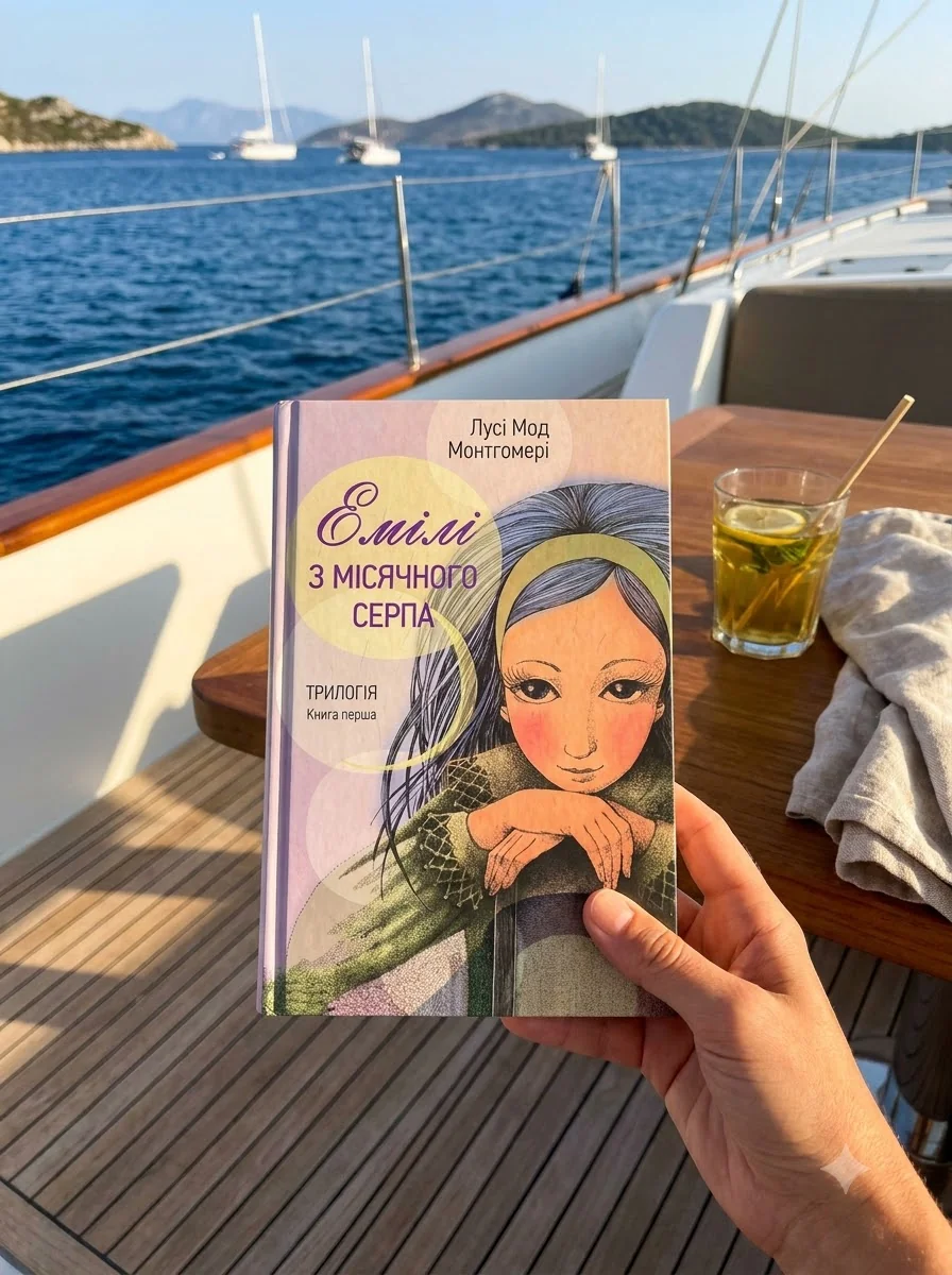 Емілі з місячного серпа. Книга перша — Люсі Монтгомері, обкладинка