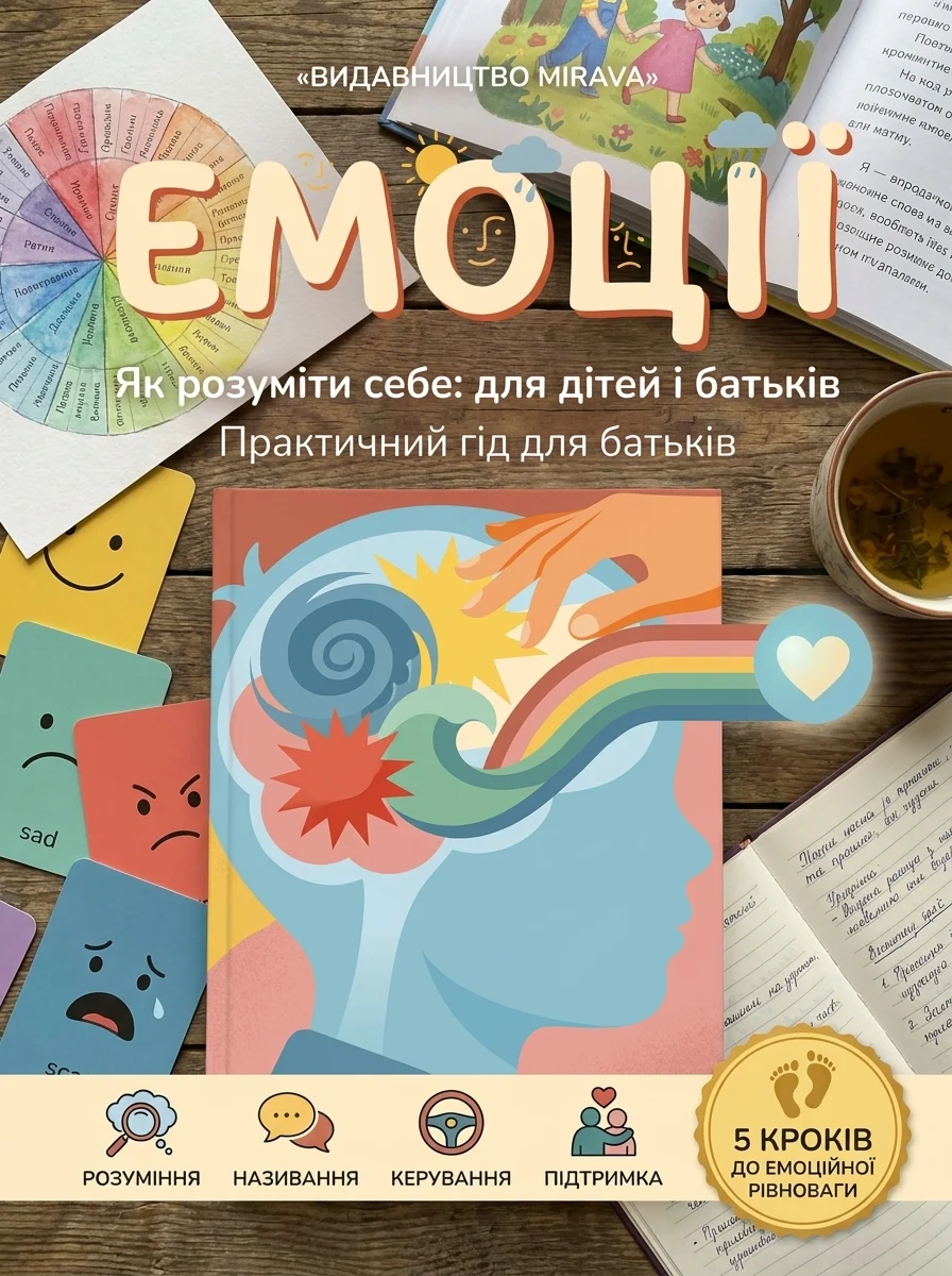 Емоції. Як розуміти себе: для дітей і батьків — Дитячі енциклопедії
