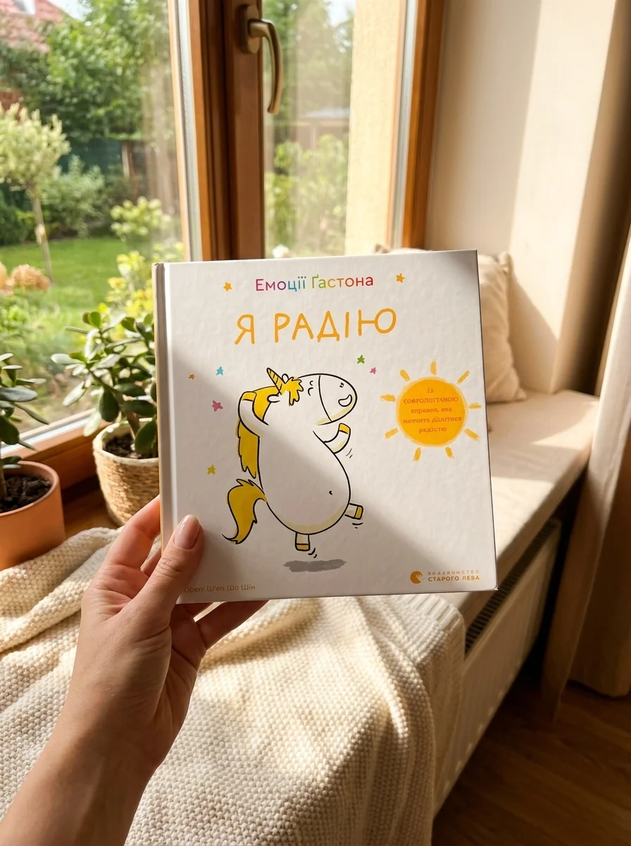 Емоції Ґастона. Я радію — Дитяча література