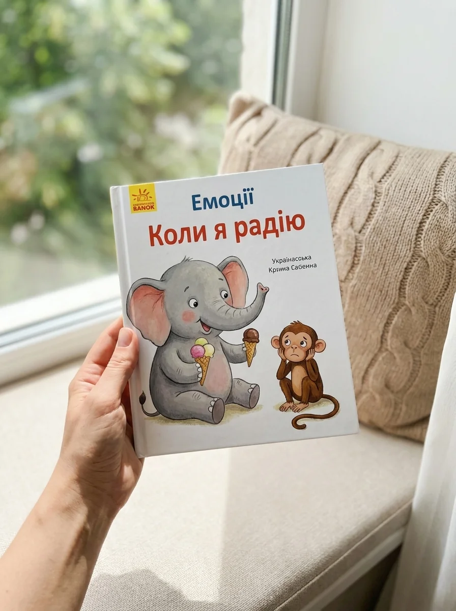 Коли я радію. Емоції — Пізнавальні книги для дітей