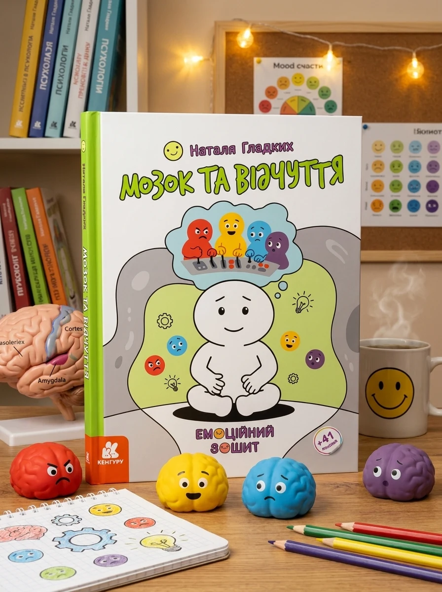 Емоційні зошити. Мозок та відчуття — Наука та психологія