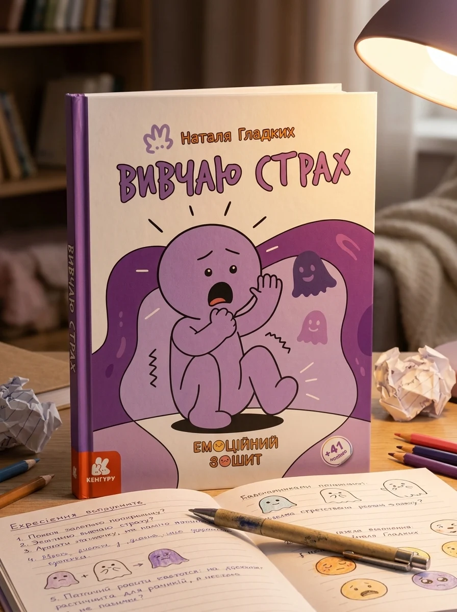 Емоційні зошити. Вивчаю страх