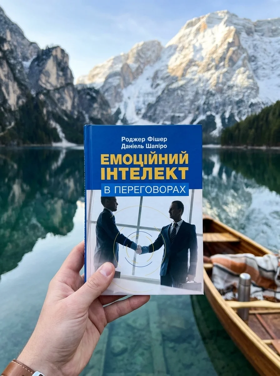 Емоційний інтелект в переговорах — Роджер Фішер, обкладинка