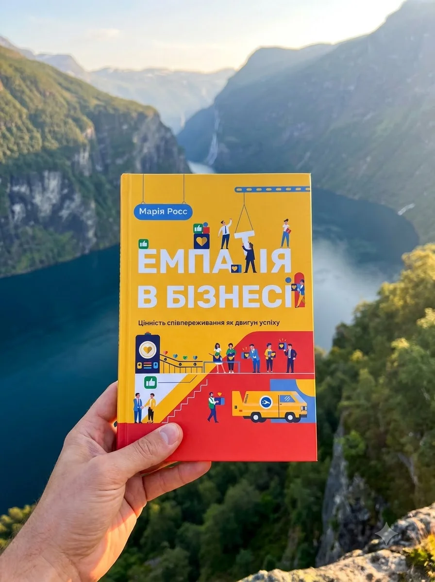 Емпатія в бізнесі: цінність співпереживання як двигун успіху — Марія Росс, обкладинка