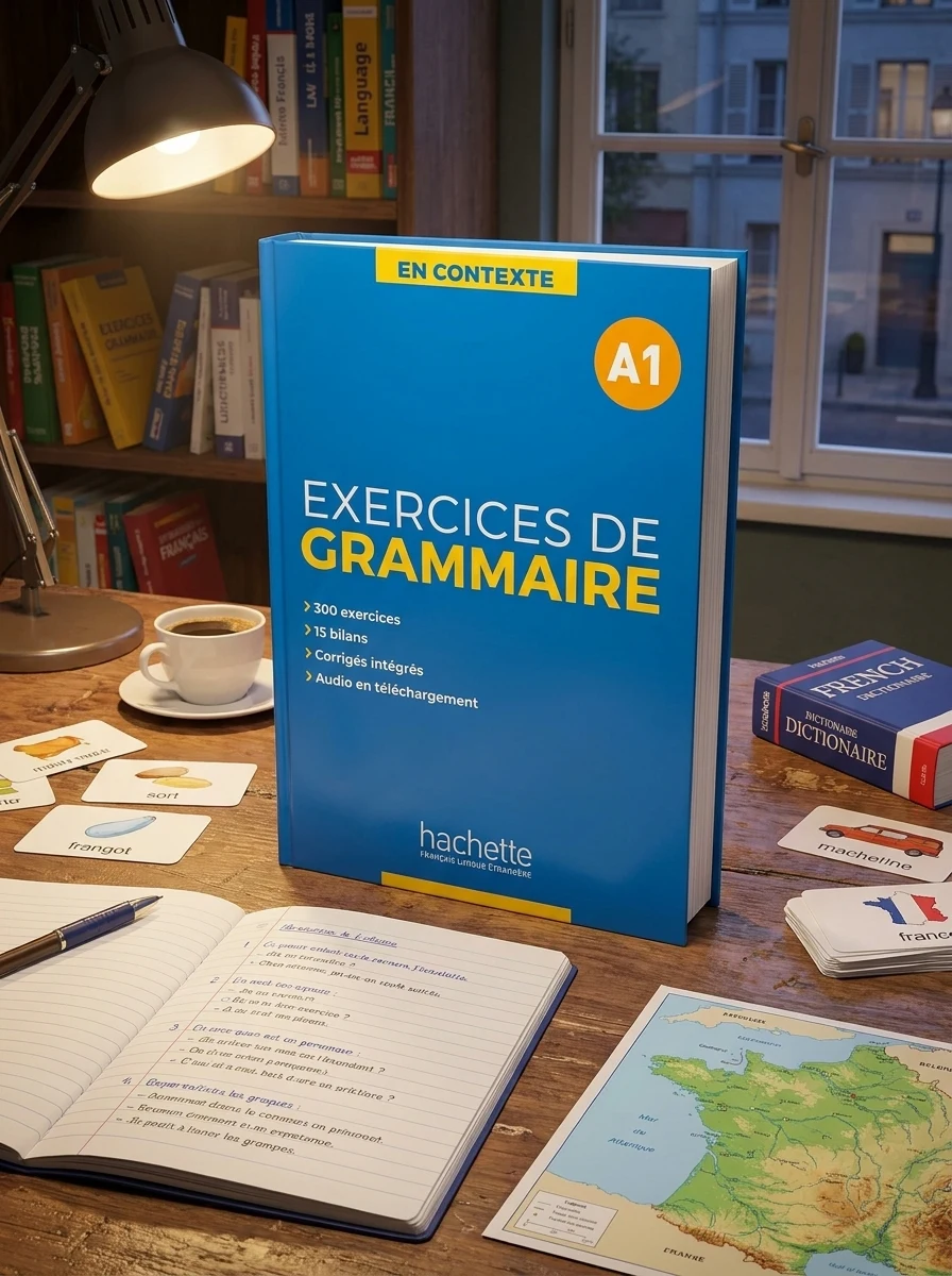 En Contexte A1: Exercices de Grammaire — Вивчення мов