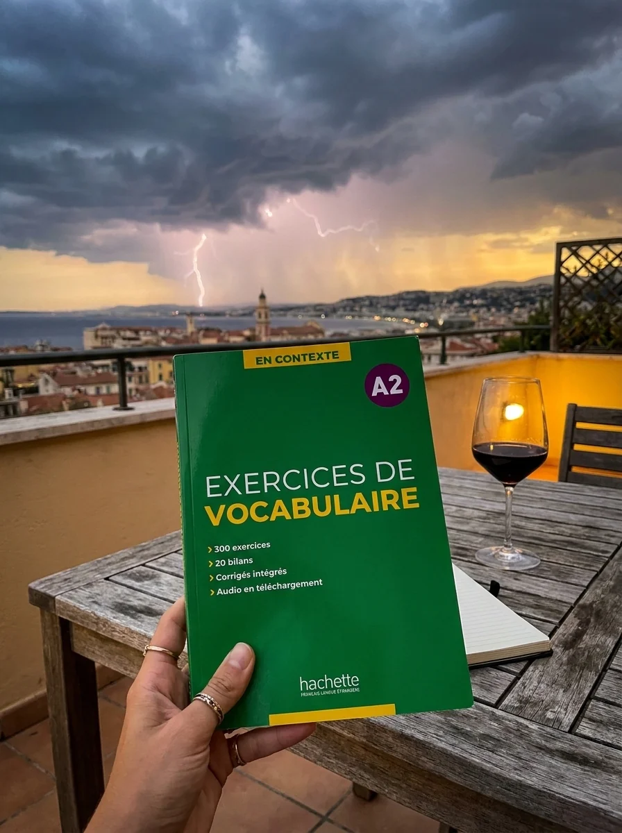 En Contexte A2: Exercices de Vocabulaire — Anne Akyuz, обкладинка
