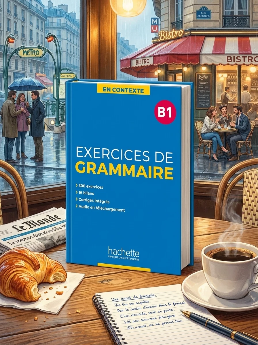 En Contexte B1: Exercices de Grammaire — Вивчення мов