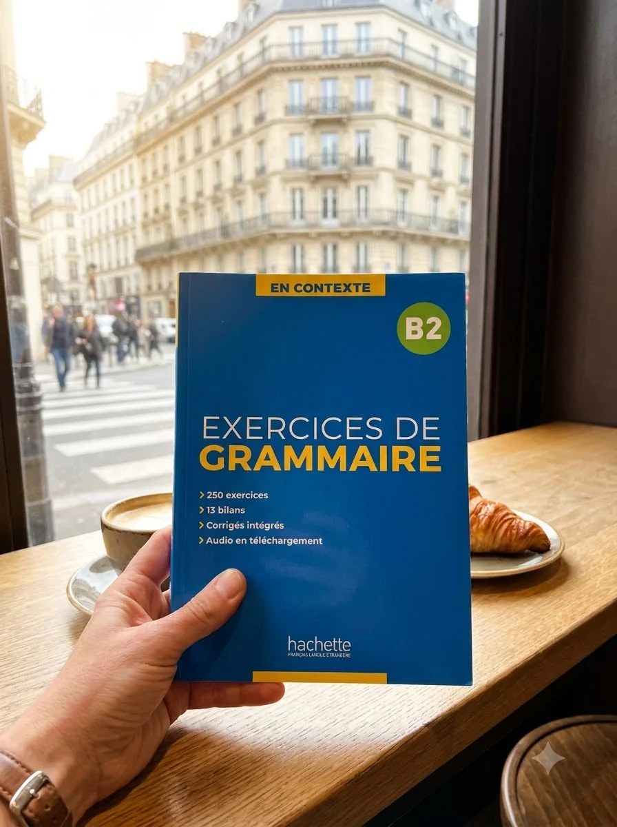 En Contexte B2: Exercices de Grammaire — Anne Akyuz, обкладинка