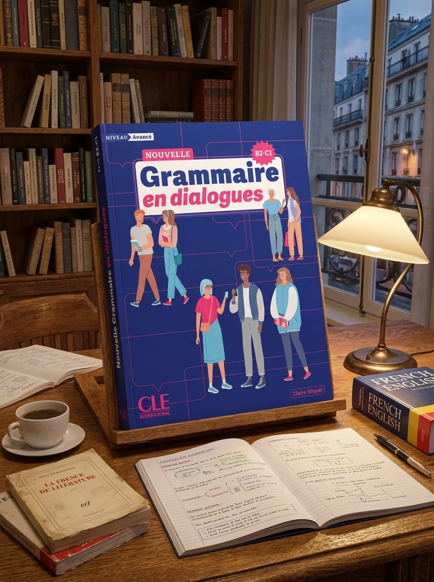 En dialogues Grammaire Avance Nouvelle Livre B2/C1