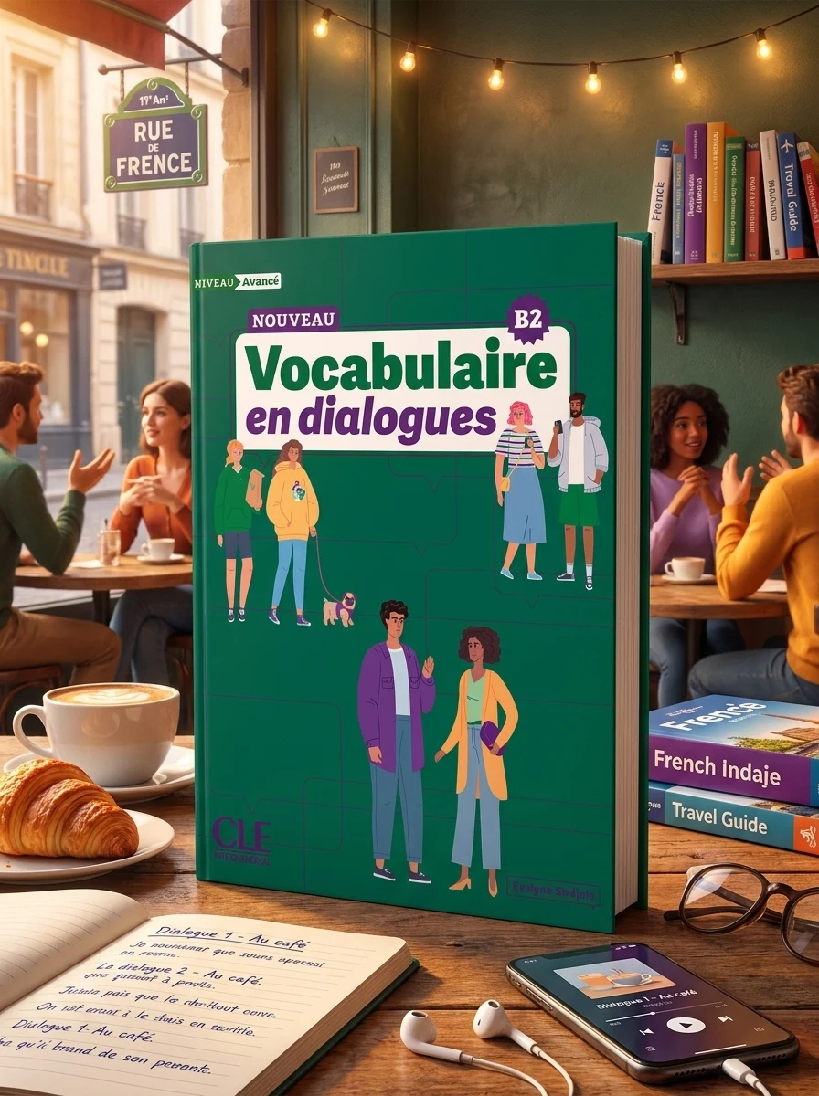 En dialogues Vocabulaire Intermédiaire B2 Livre + Audio en ligne
