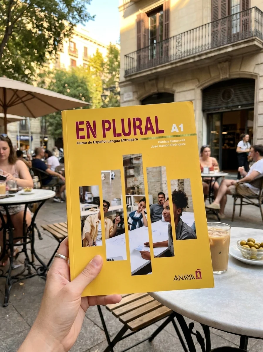 En plural A1 Libro de clase — Хосе Рамон Родрігес Мартін, обкладинка