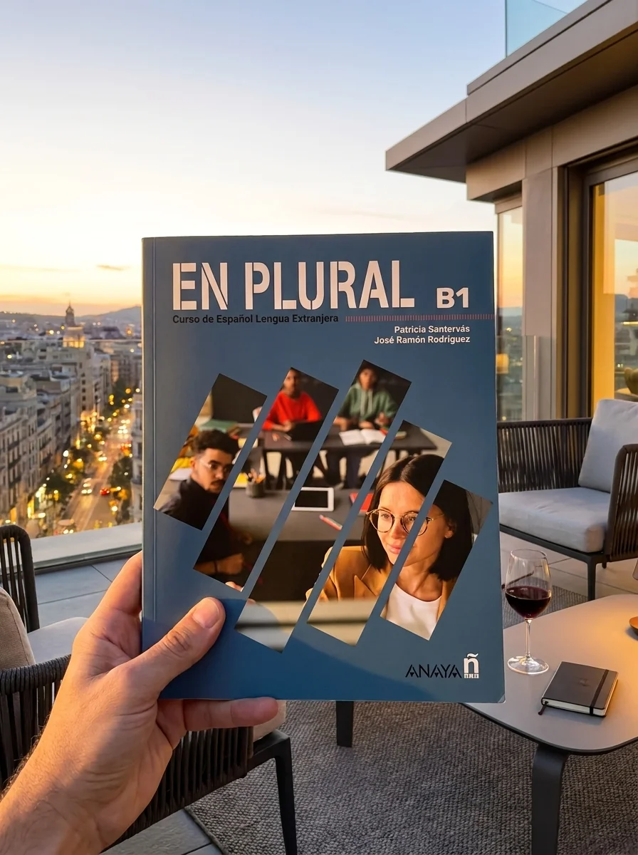 En plural B1 Libro de clase — Хосе Рамон Родрігес Мартін, обкладинка
