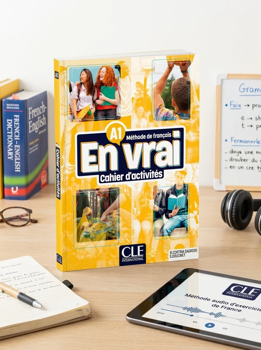 En Vrai A1 Cahier d'activites + Audio en ligne — Вивчення мов