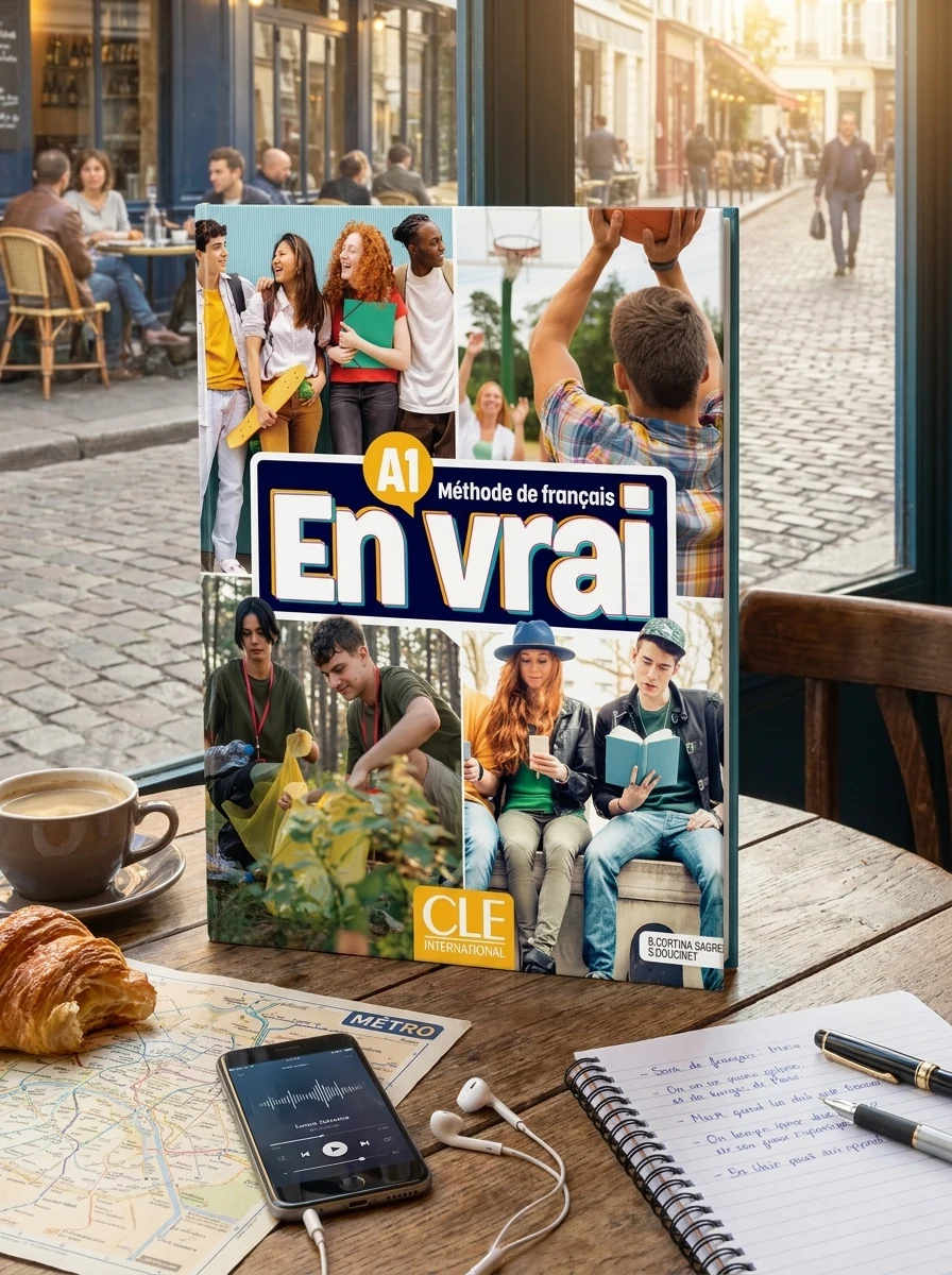 En Vrai A1 Livre de l'élève + Audio en ligne — Вивчення мов