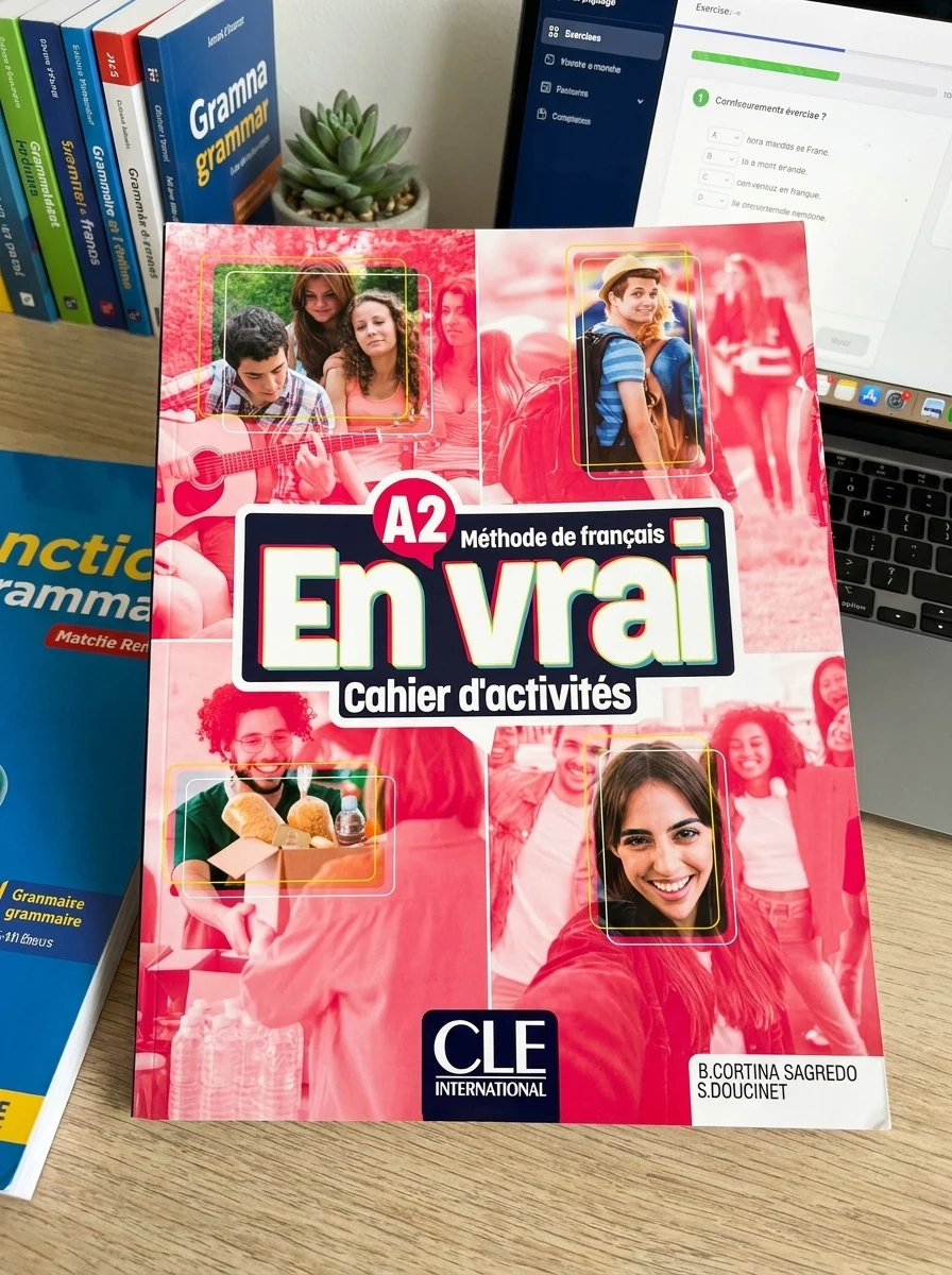 En Vrai A2 Cahier d'activites + Audio en ligne