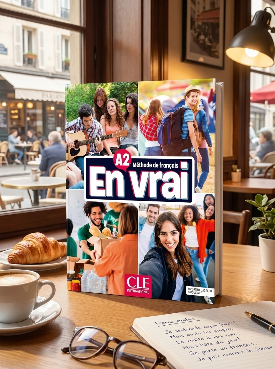 En Vrai A2 Livre de l'eleve + Audio en ligne