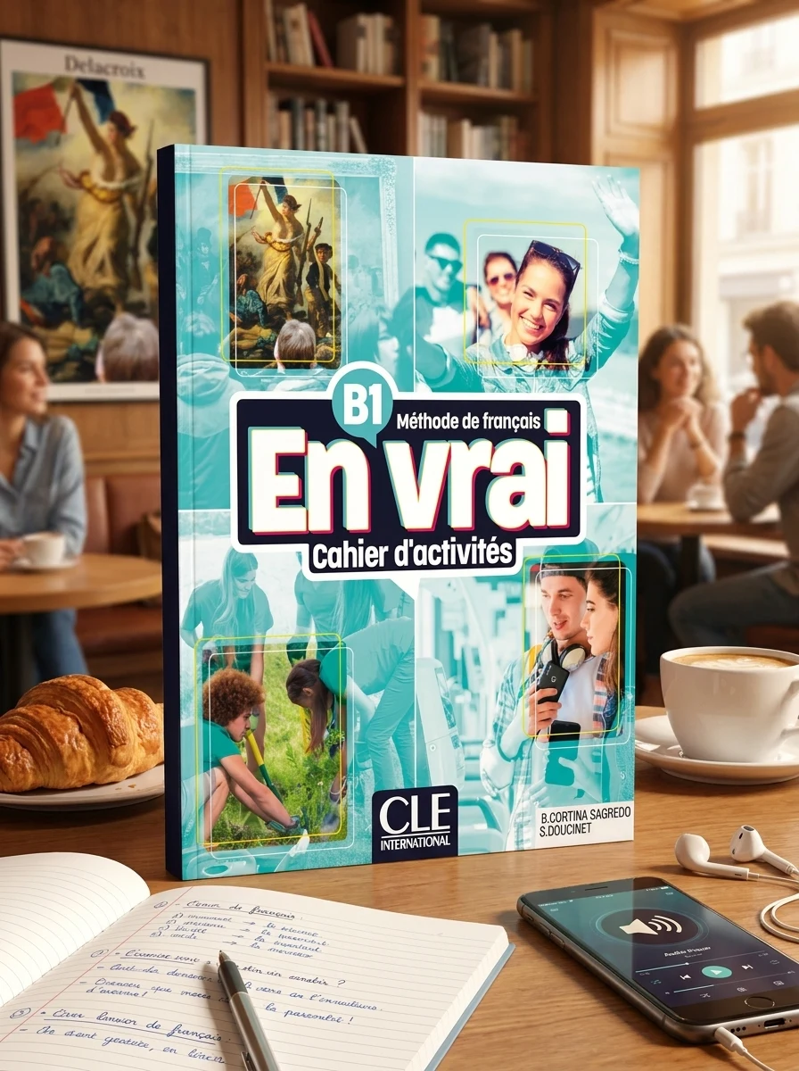 En Vrai B1 Cahier d'activites + Audio en ligne — Вивчення мов