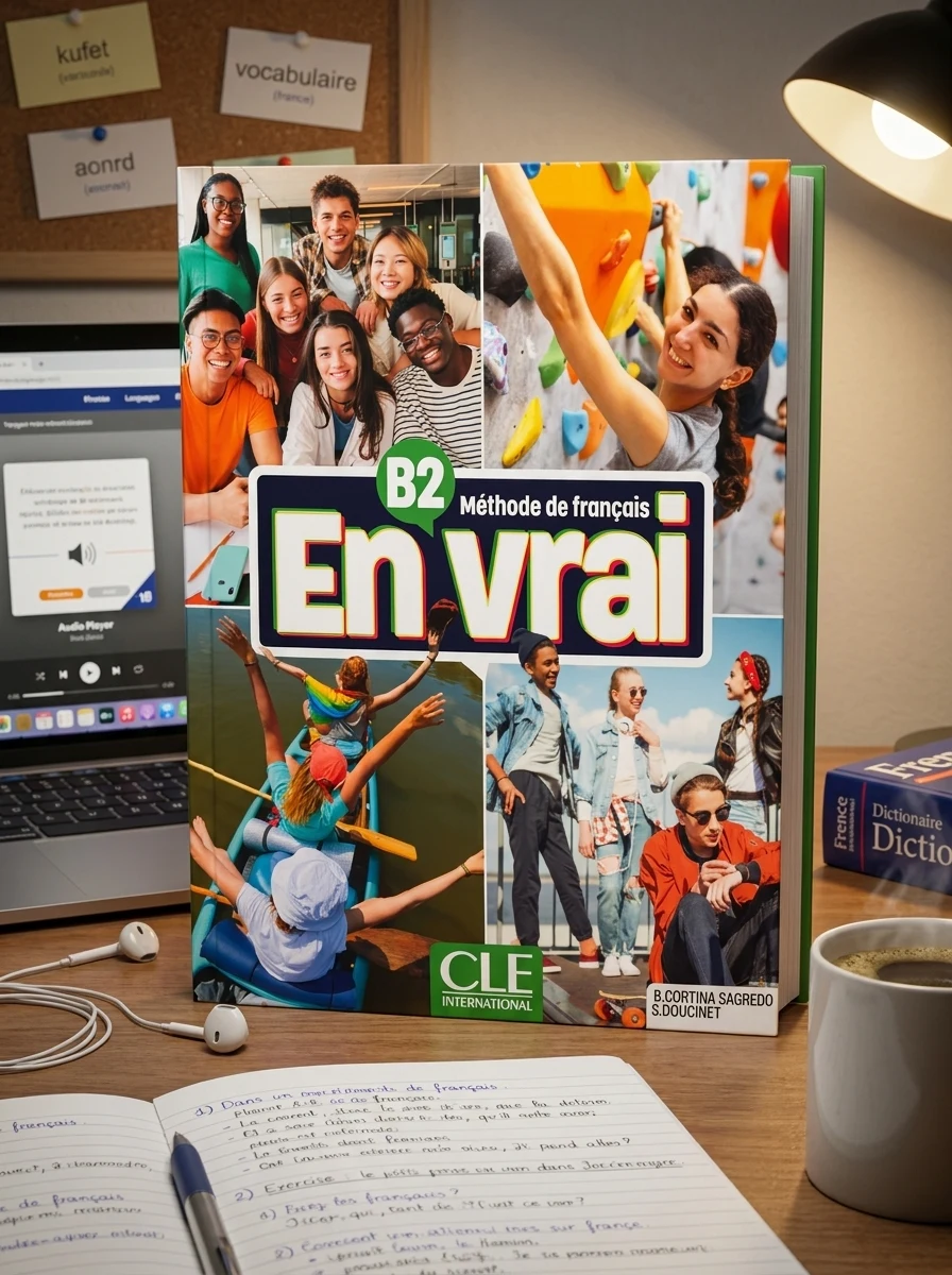 En Vrai B2 Livre de l'élève + Audio en ligne — Вивчення мов