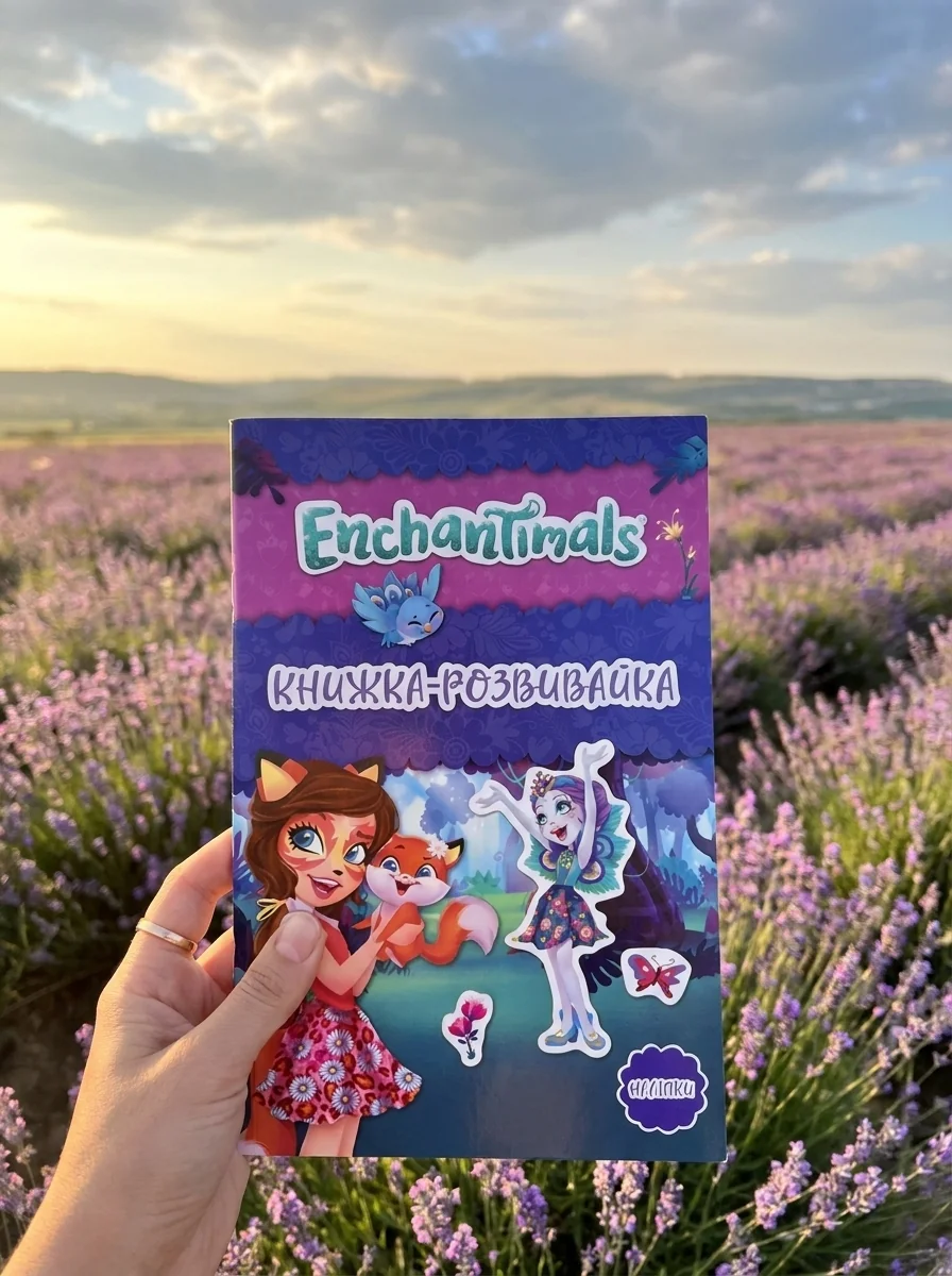 Енчантімалс. Книжка-розвивайка — Дитяча література