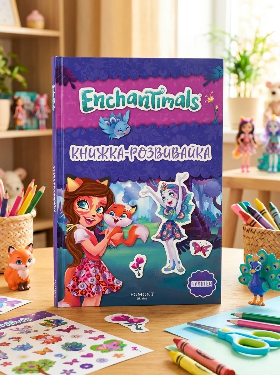 Енчантімалс. Книжка-розвивайка — фото 2