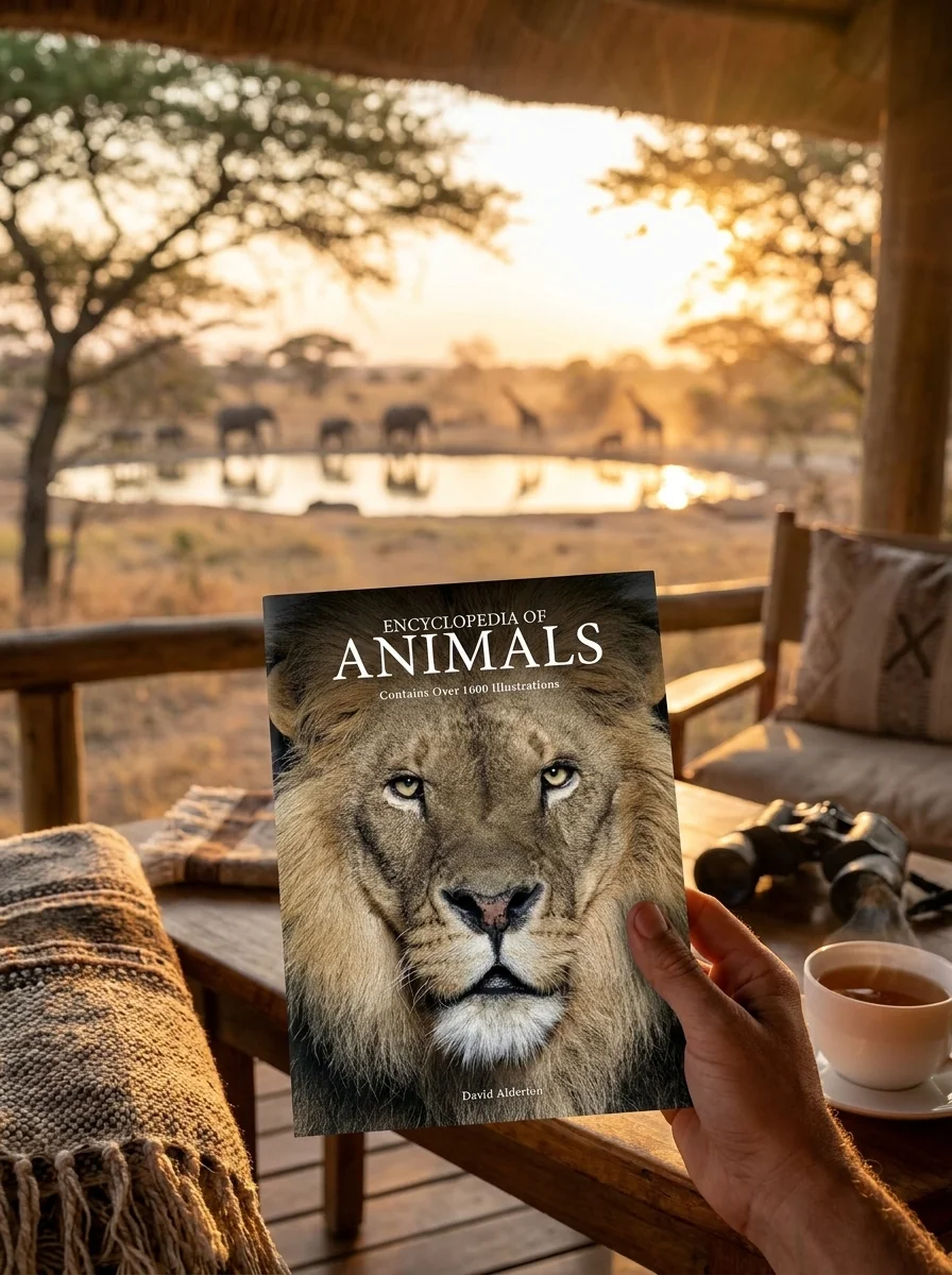 Encyclopedia of Animals — Девід Олдертон, обкладинка
