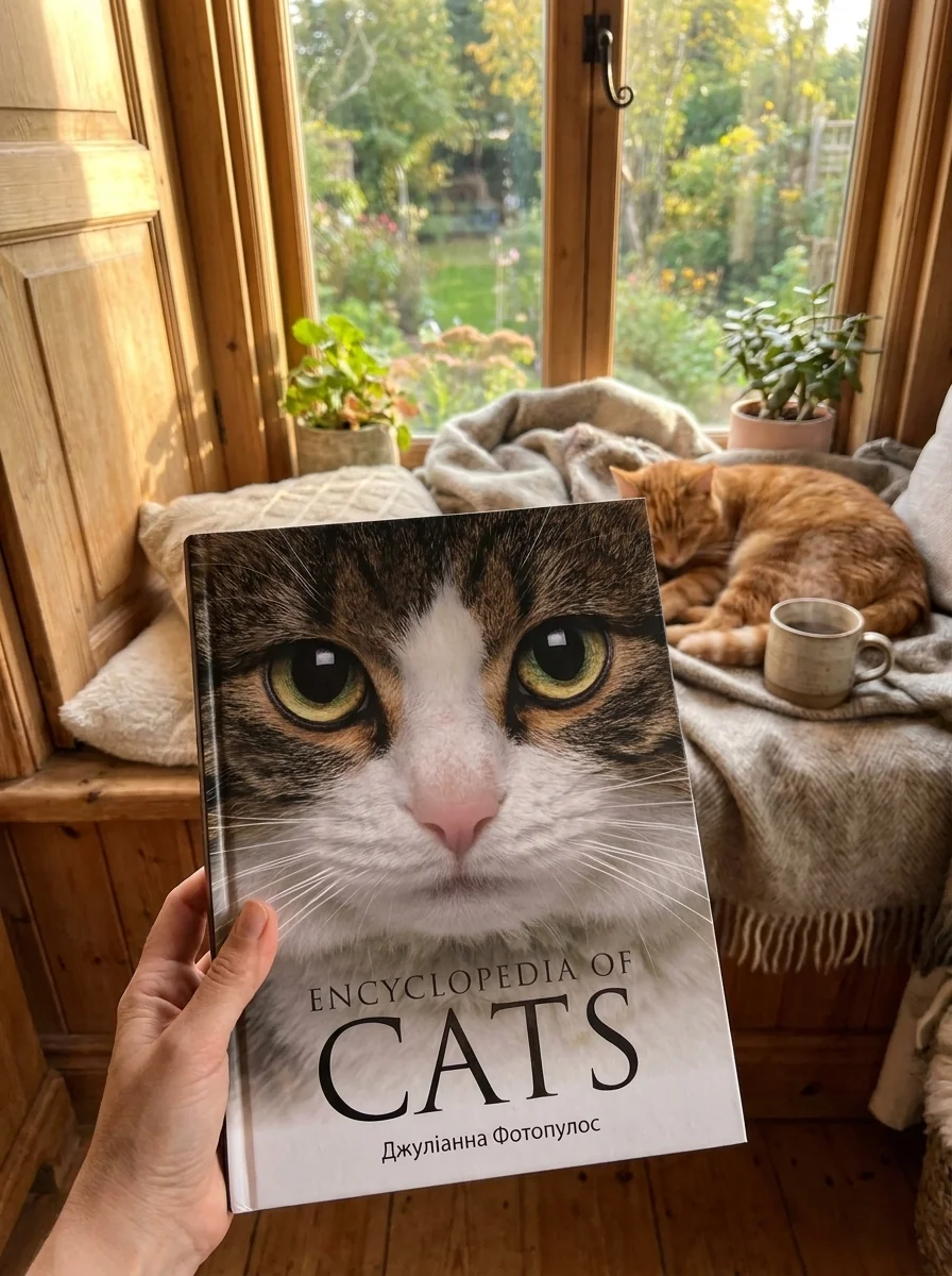 Encyclopedia of Cats — Джуліанна Фотопулос, обкладинка